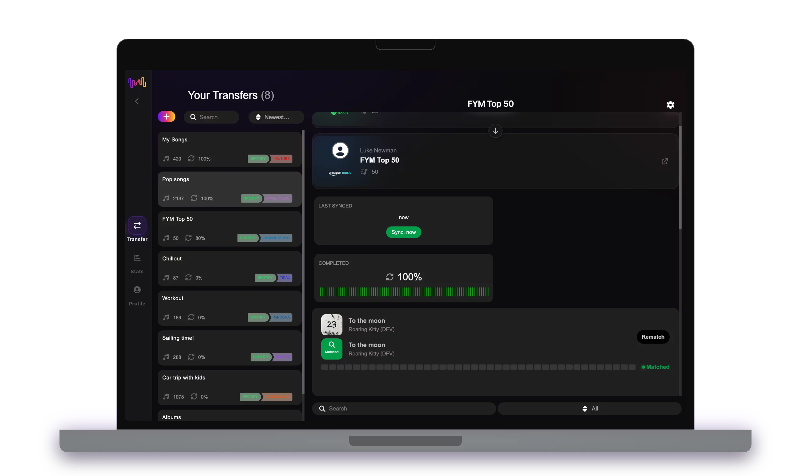Connecting SoundCloud