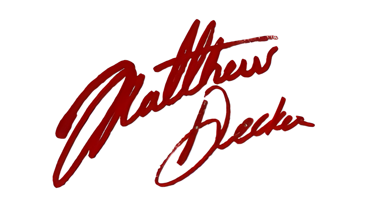 Picture of Matthew Decker brand