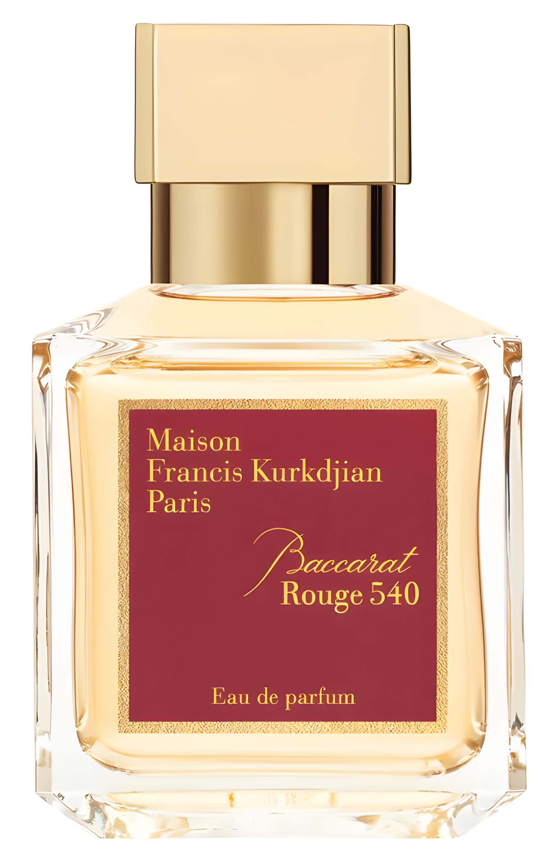 Baccarat Rouge 540 by Maison Francis Kurkdjian perfume bottle