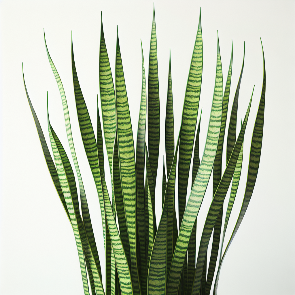 Picture of Snake Plant note