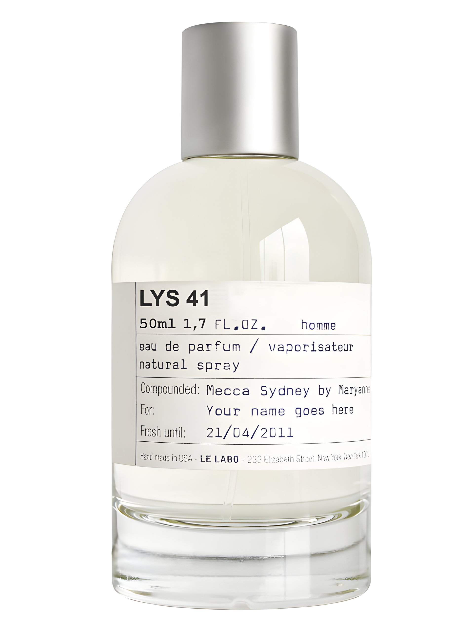 Lys 41 by Le Labo perfume bottle