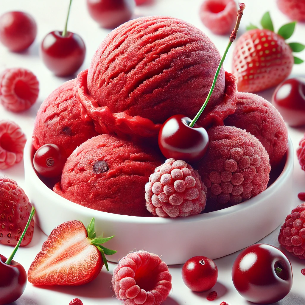 Picture of Red Fruits Sorbet note