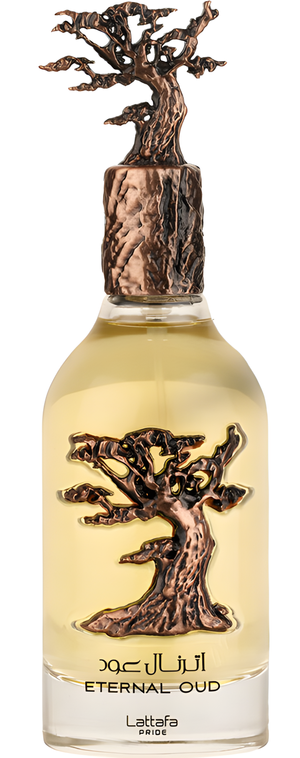 Eternal Oud by Lattafa Perfumes perfume bottle