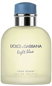 Light Blue Pour Homme by Dolce&Gabbana perfume bottle
