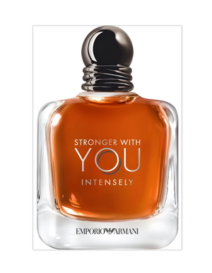 Emporio Armani Stronger With You Intensely by Giorgio Armani perfume bottle